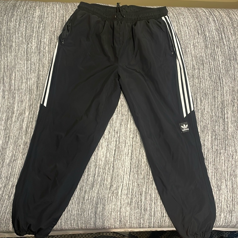 Adidas xl black track pants extra large